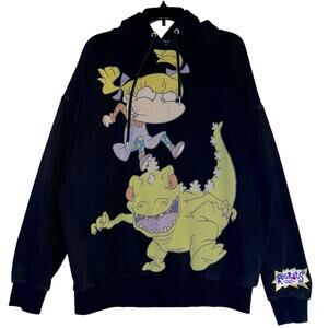 Dolls Kill x Rugrats Hoodie Oversized Graphic Kidcore Cartoon